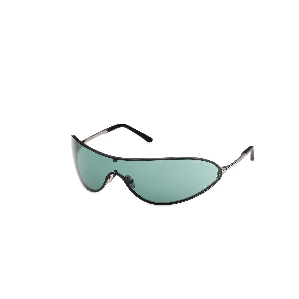 FT 1396 Shiny Dark Ruthenium / 12N Sunglasses by Tom Ford