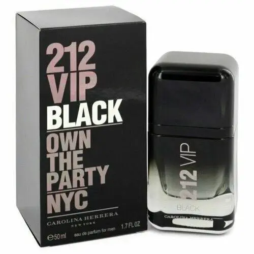Men`s 212 Vip Black Own The Party 1.7 Fl. Oz. Edt Spray by Carolina Herrera