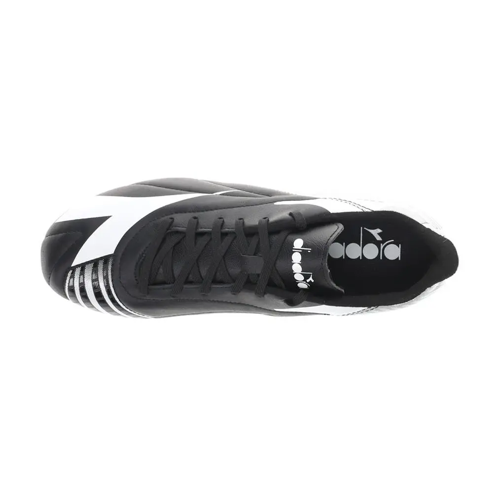 Diadora shoes - diadora Maximus Elite Lt Slp12 Soccer Cleats - 180704-C1434 - Black, Silver 7