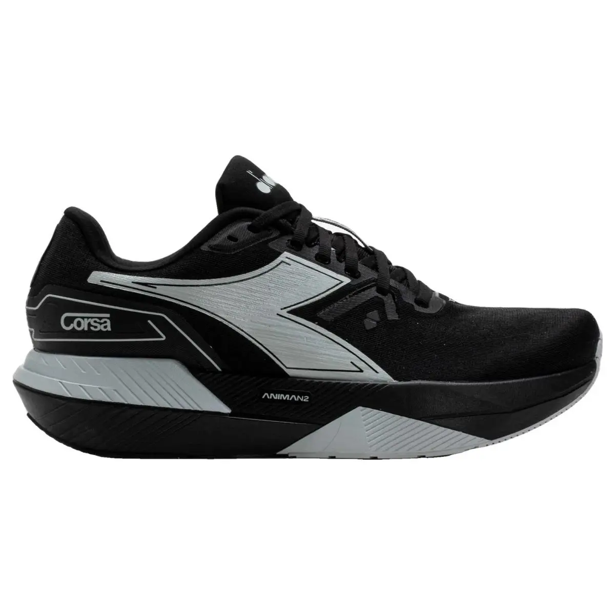 Diadora shoes - Diadora Corsa - Corsa - 101183760-D1477 - Black/Mirage Gray 1