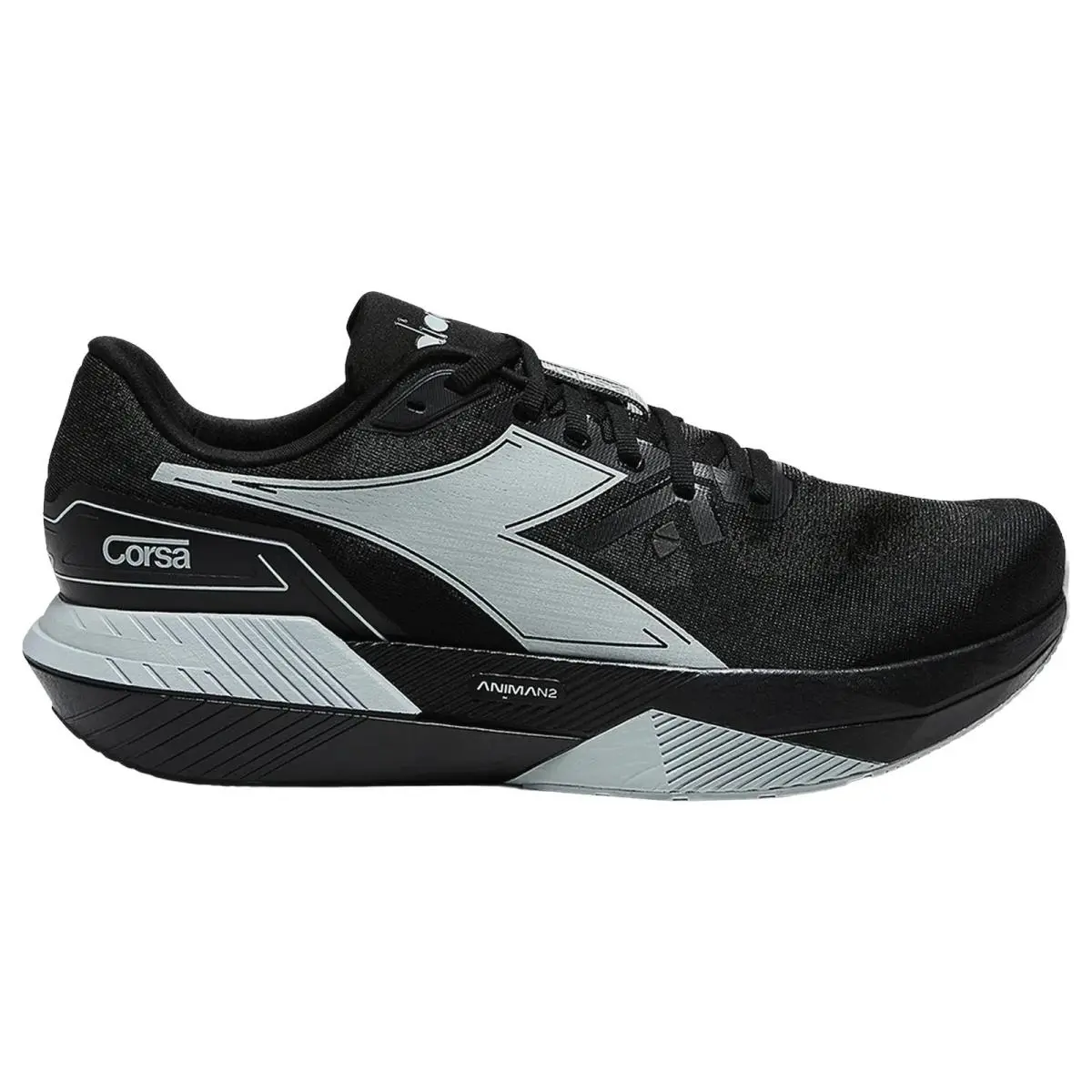 Diadora shoes - Diadora Corsa - Corsa - 101183760-D1477 - Black/Mirage Gray 5