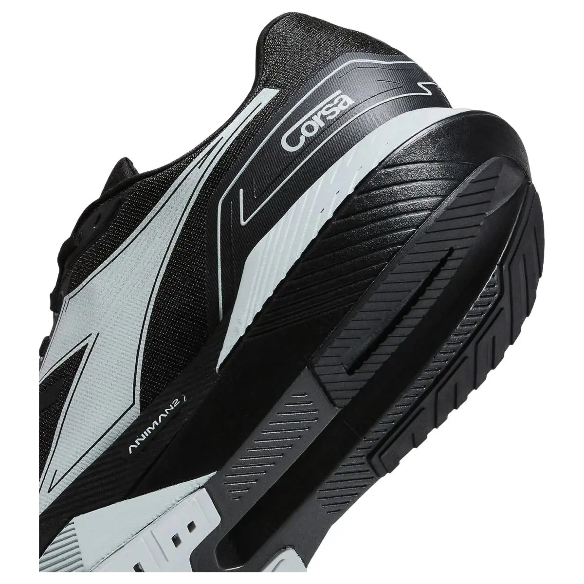 Diadora shoes - Diadora Corsa - Corsa - 101183760-D1477 - Black/Mirage Gray 15