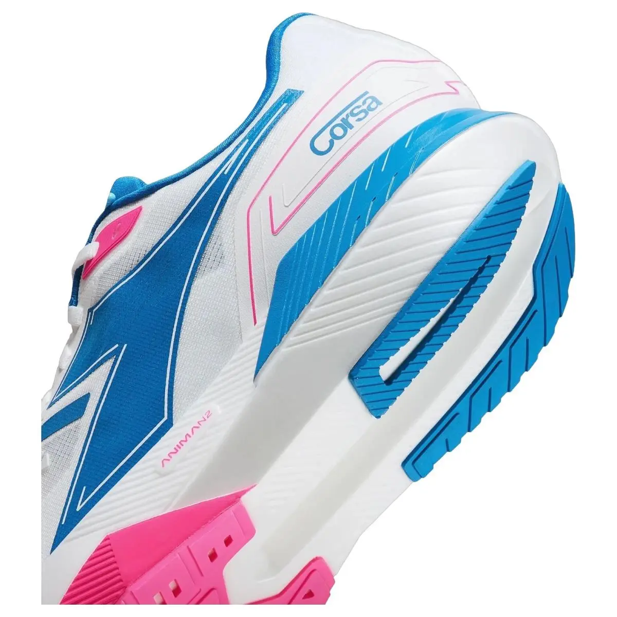Diadora shoes - Diadora Corsa - Corsa - 101183760-D1464 - Lucent White/Mediterranian 4