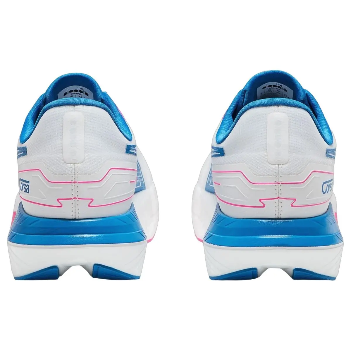 Diadora shoes - Diadora Corsa - Corsa - 101183760-D1464 - Lucent White/Mediterranian 5