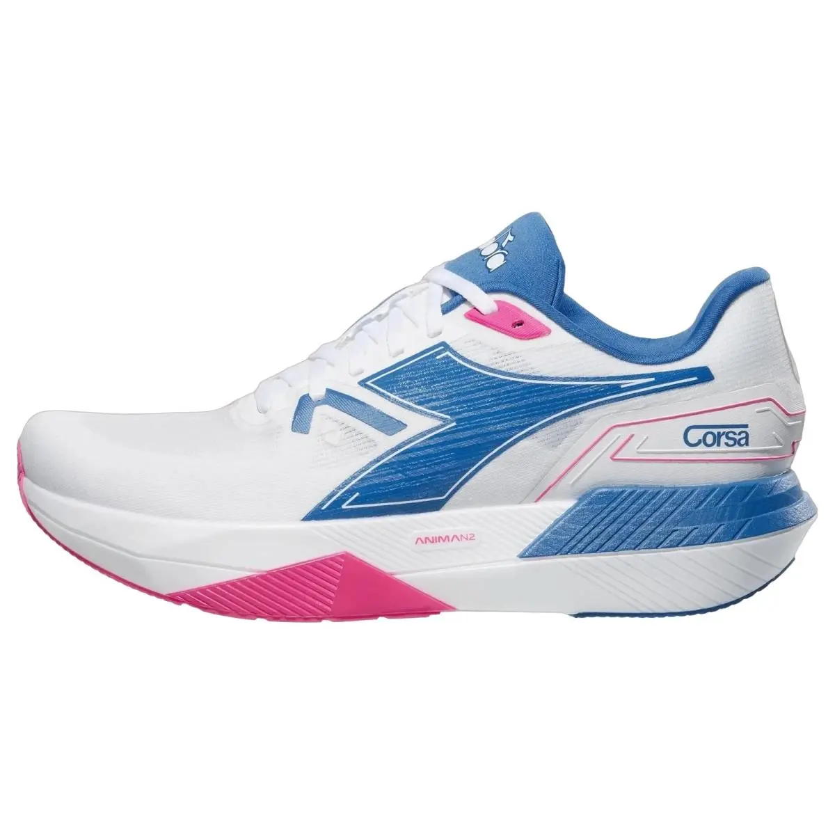Diadora shoes - Diadora Corsa - Corsa - 101183760-D1464 - Lucent White/Mediterranian 7