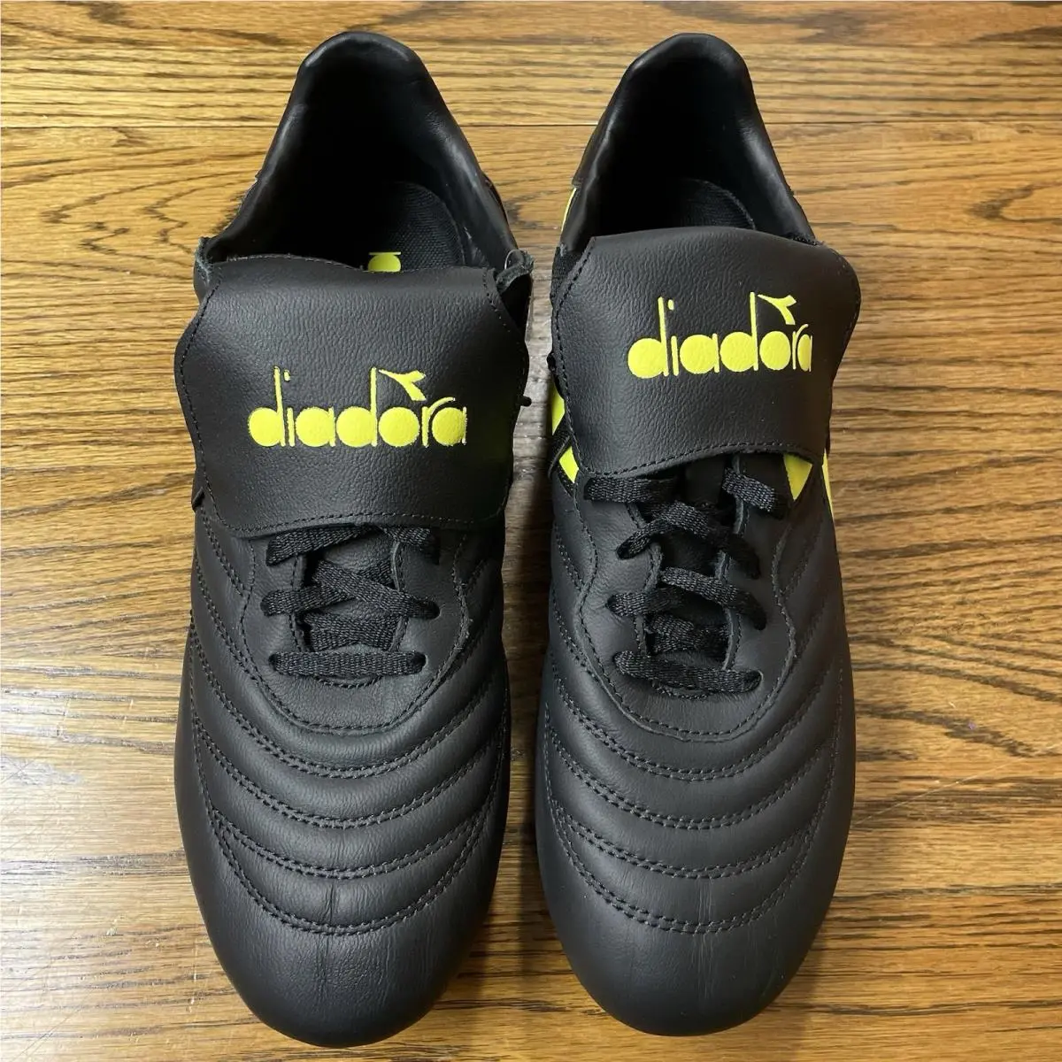 Diadora shoes - diadora Brasil Og Lt T Mdpu Soccer Cleats - 180669-C0641 - Black 2
