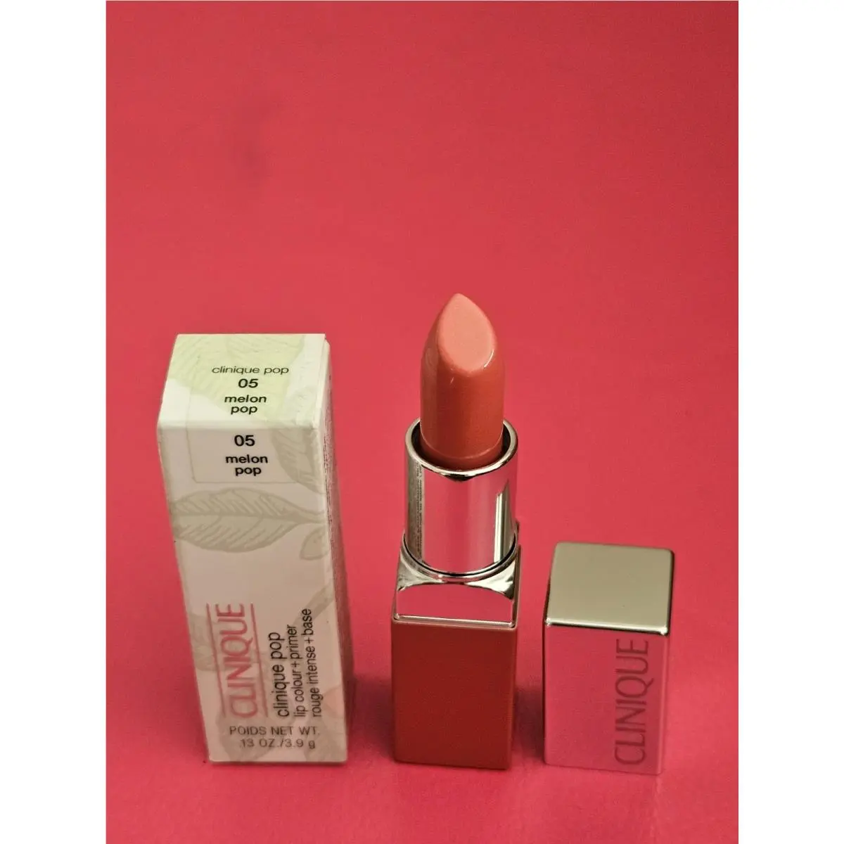 Pop Lip Colour+primer Rouge Intense+base Chose Shade Full sz .13Oz 05 melon pop by Clinique