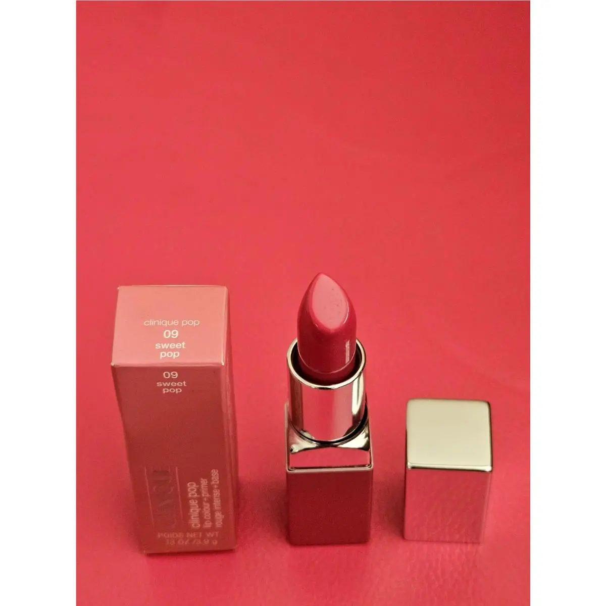 Pop Lip Colour+primer Rouge Intense+base Chose Shade Full sz .13Oz 09 sweet pop by Clinique