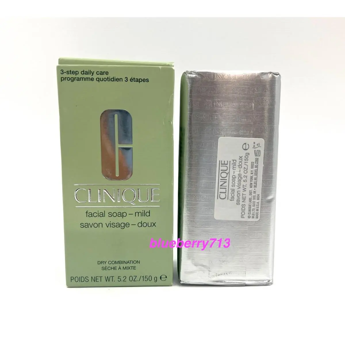 Facial Soap Mild Dry Combination Skin 5.2 Oz/ 150g by Clinique