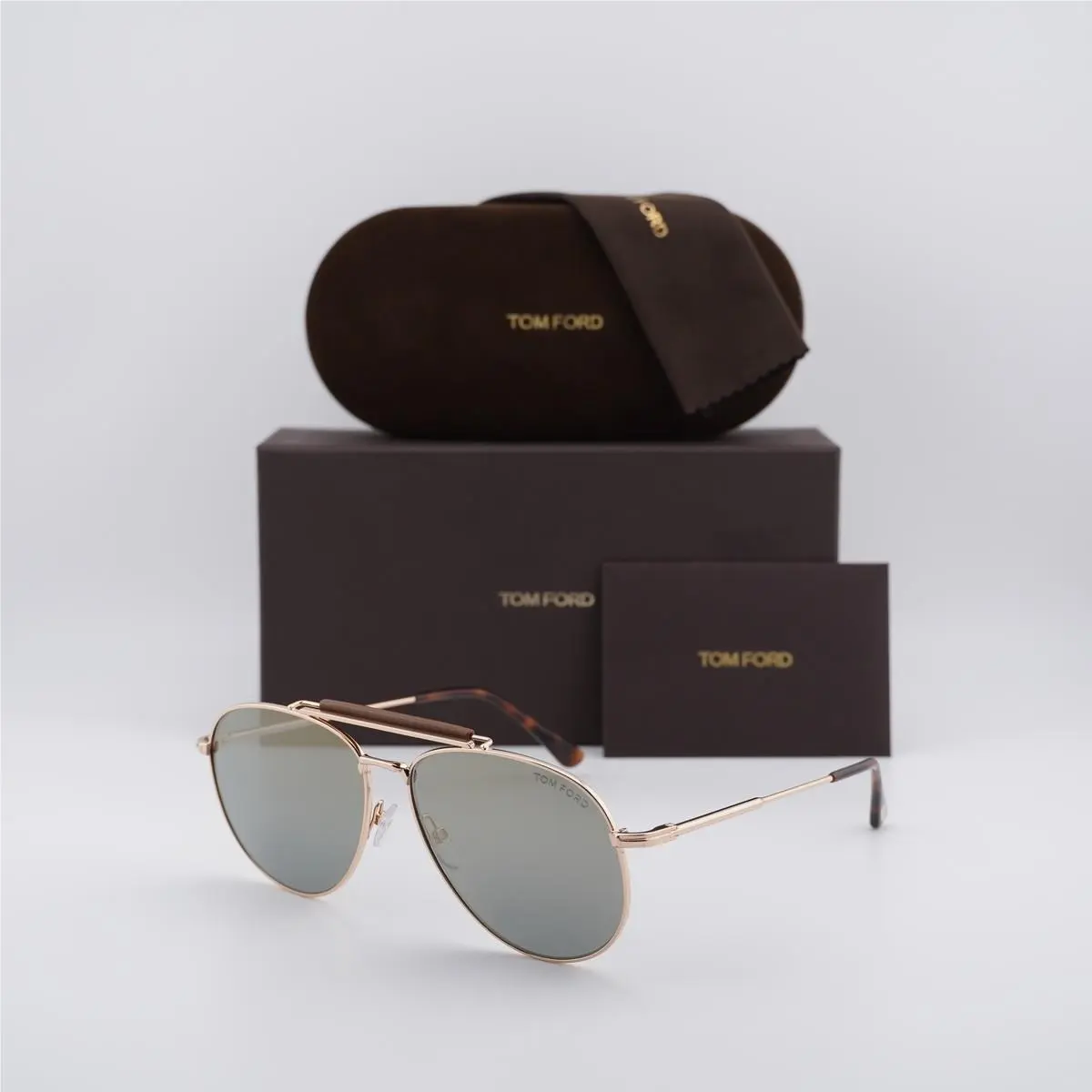 TF0536 Sean 28C Gold/brown 60-14-145 Sunglasses by Tom Ford