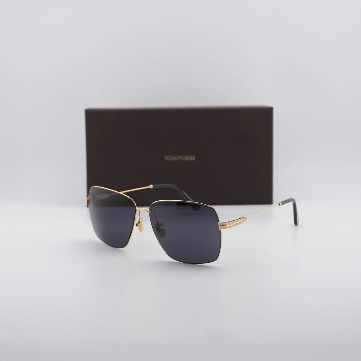 FT0994 30A Deep Gold/smoke 58-13-145 Sunglasses by Tom Ford