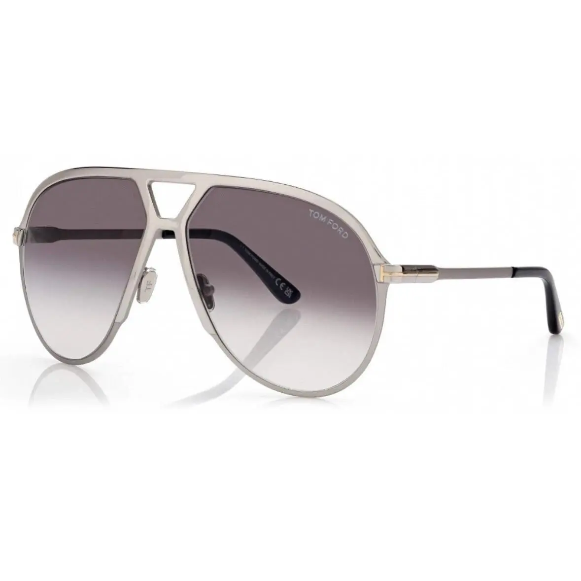 Sunglasses Silver FT TF 1060 16B Xaviar 02 TF1060 64mm by Tom Ford
