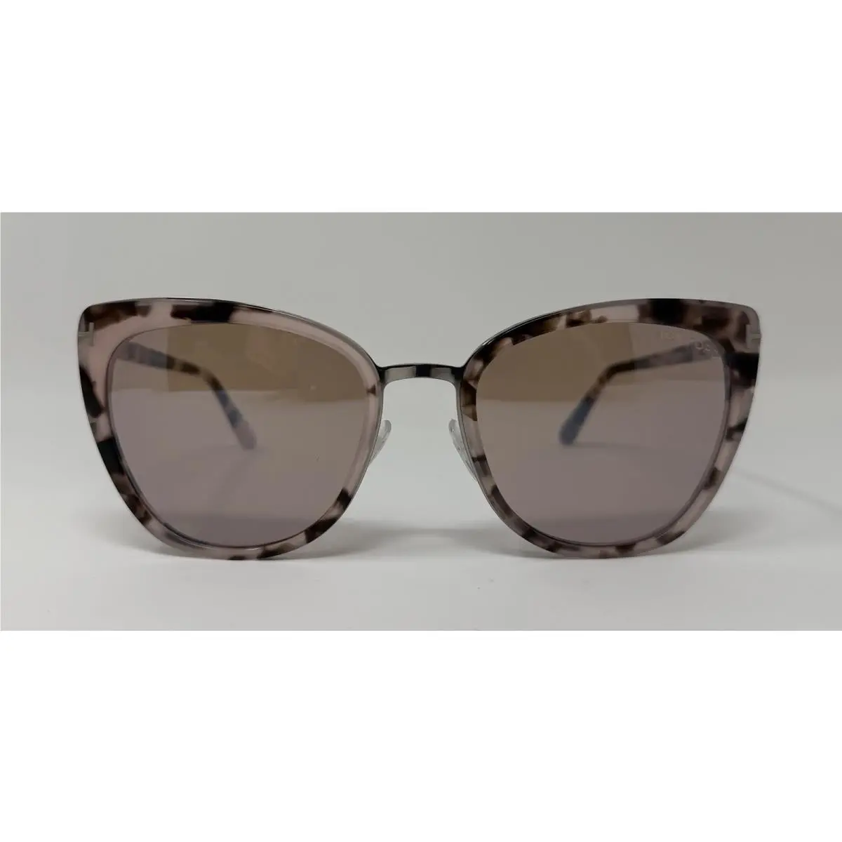 Simona TF717 55G Pink/brown Tortoise Cat-eye Sunglasses. Size 57-20-140 by Tom Ford