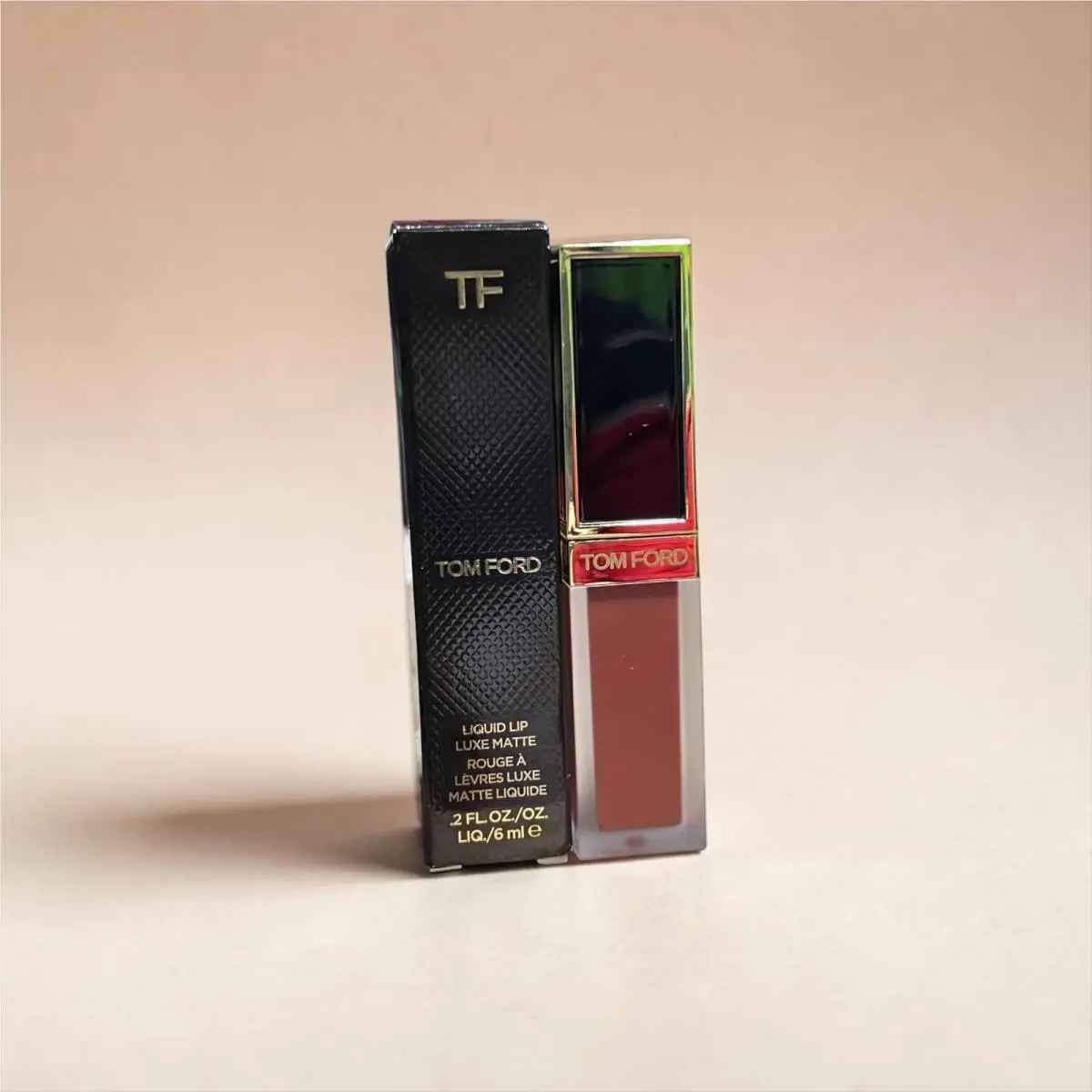 Liquid Lip Luxe Matte Lipstick Shade 131 Burnt Peach by Tom Ford