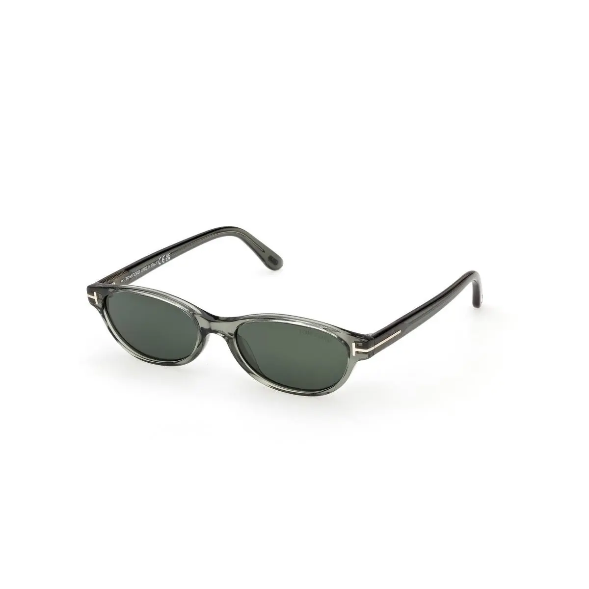 FT 1310 Shiny Light Green / 93N Size 52 Sunglasses by Tom Ford