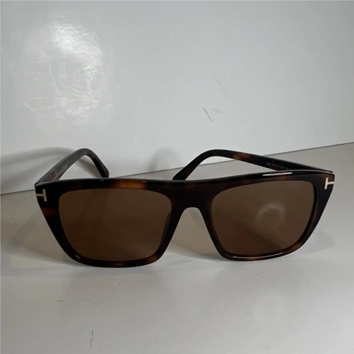 Tom Ford Aslan TF 1175 53E Square Tortoise Brown Sunglasses 56-18 145 UV400