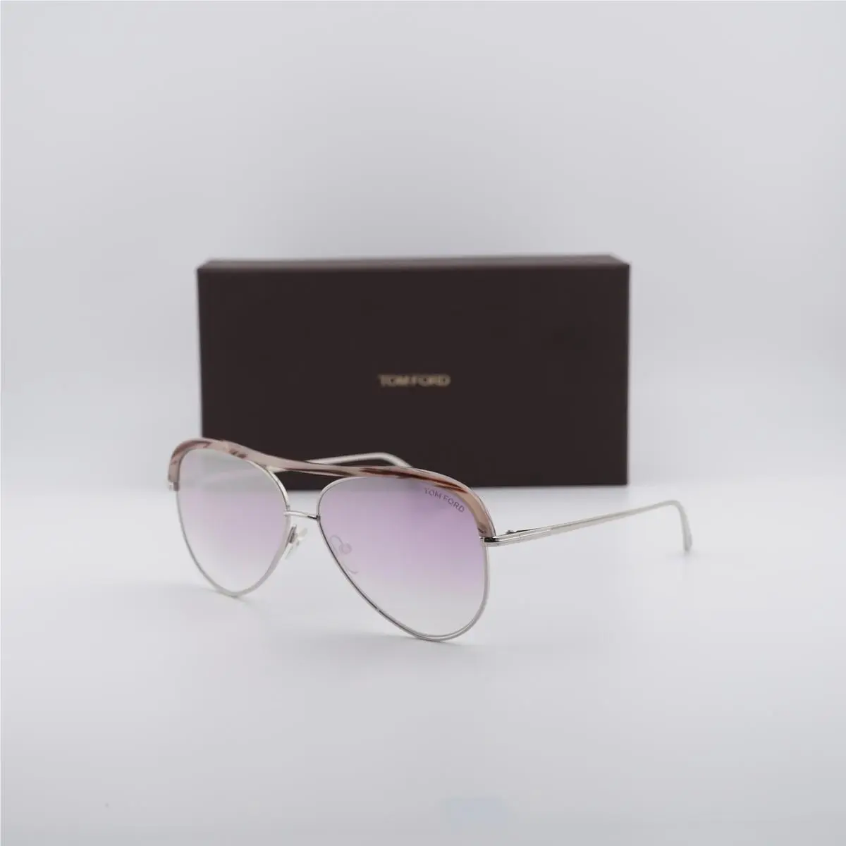 FT0606 16Z Pink Palladium/pink Mirror 60-14-145 Sunglasses by Tom Ford