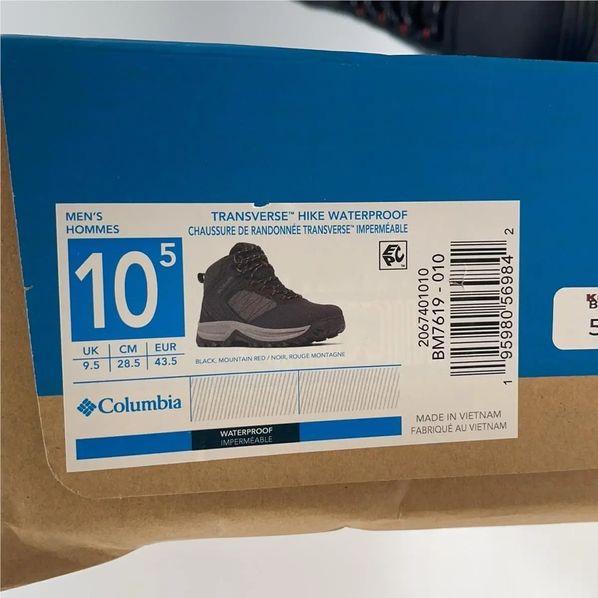 Columbia shoes - Columbia Transverse Hike Waterproof - Transverse Hike Waterproof - Black 0