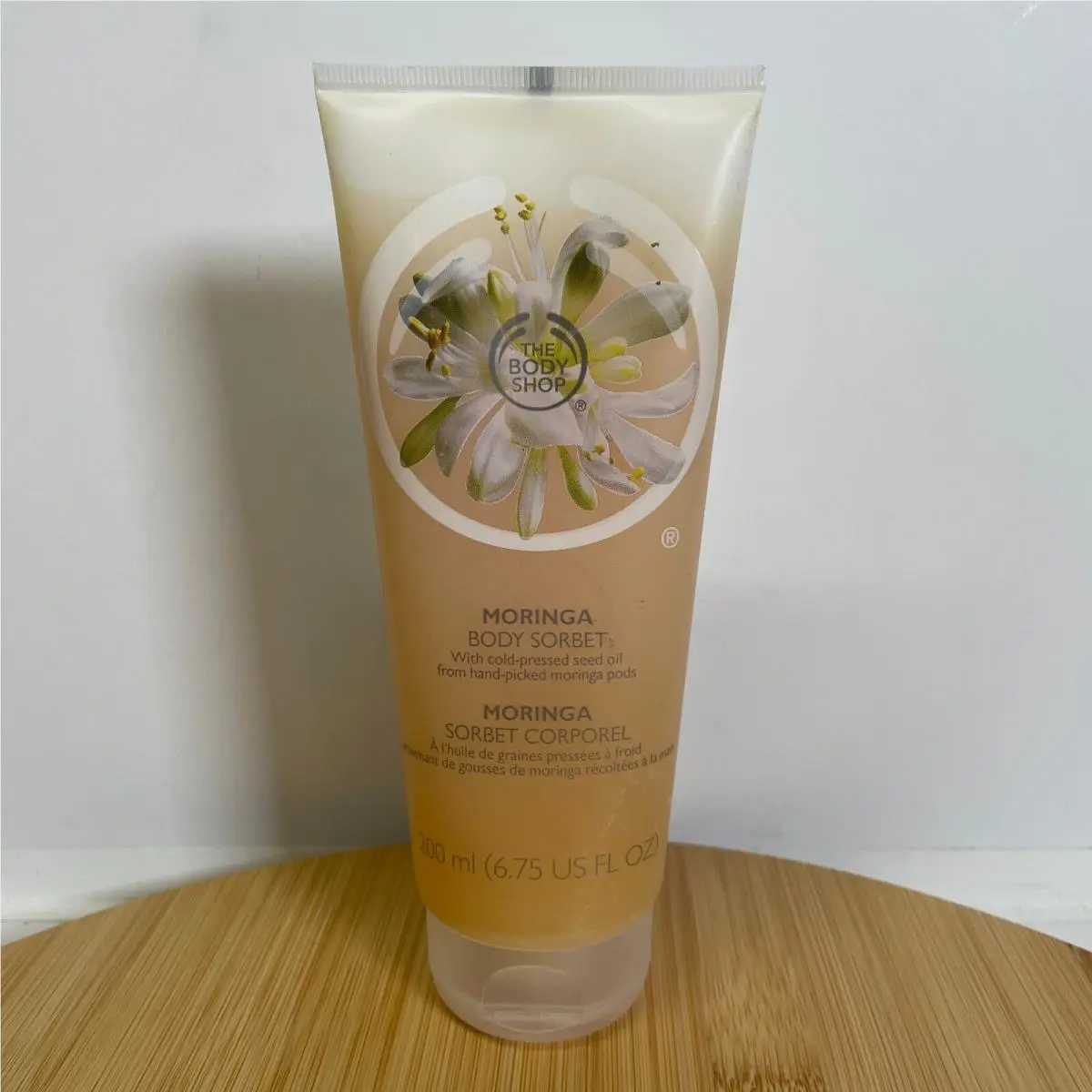 The Body Shop Moringa Body Sorbet 200 mL 6.75 Oz Moisturizer Skin Care by THE BODY SHOP