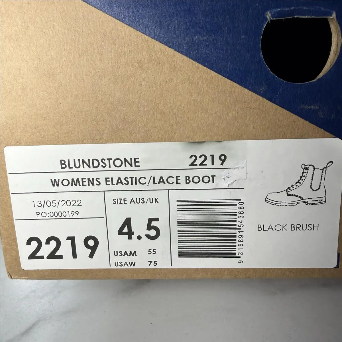 Blundstone shoes - Blundstone 2219 Originals Lace-Up - Originals - Black 9