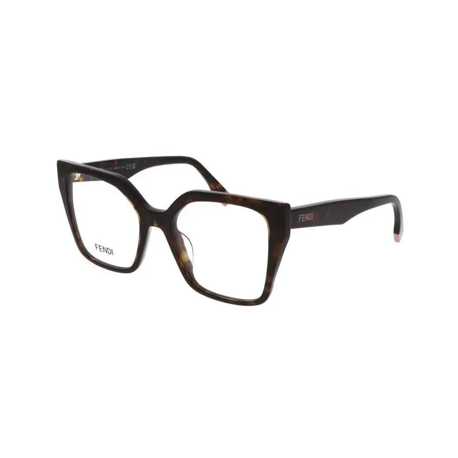 Fendi FE50002I 052 54 Havana Tortoise Eyeglasses FE 50002I 54 19 145