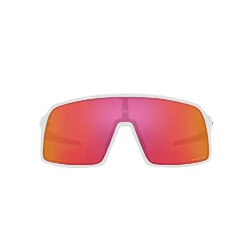 OO9406 Sutro Rectangular Sunglasses Adt Men Polished White/prizm by Oakley