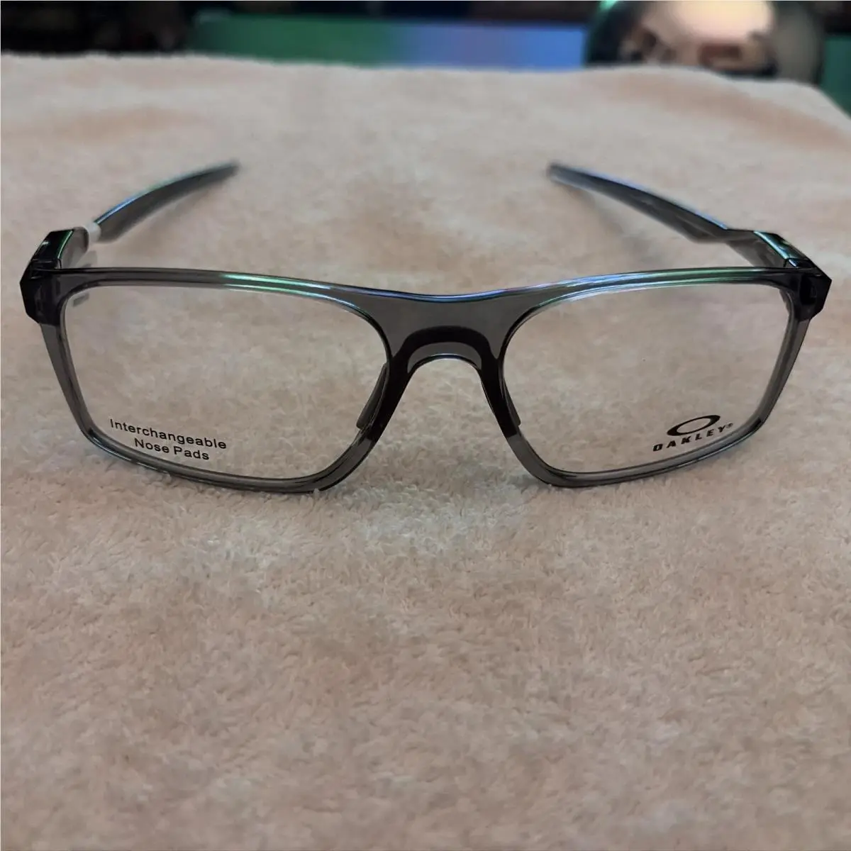 Bat Flip Eyeglasses Mens Grey Shadow OX8183-0258 58-18-148 by Oakley