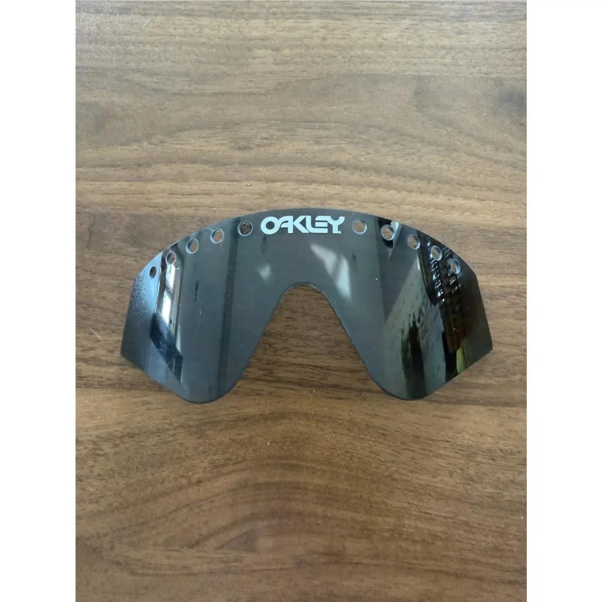 Vintage Oakley Black Eyeshade Vented Lens