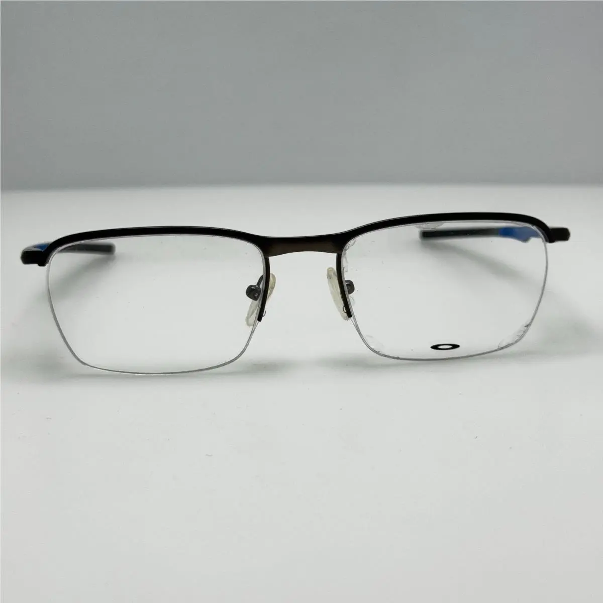 OX3187-0553 Conductor 0.5 Pewter Eyeglasses Eye Glasses Frames 53-18-137 by Oakley