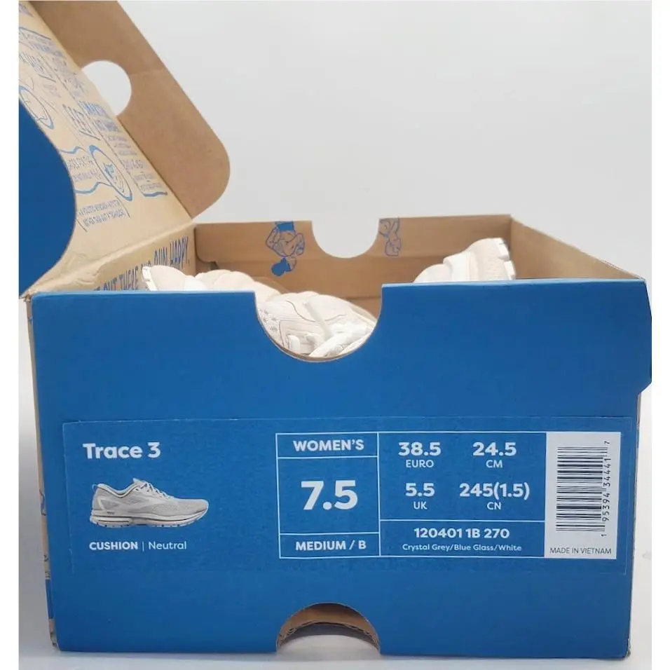 Brooks shoes - Brooks Trace 3 - Trace - Crystal Cream Gray 0