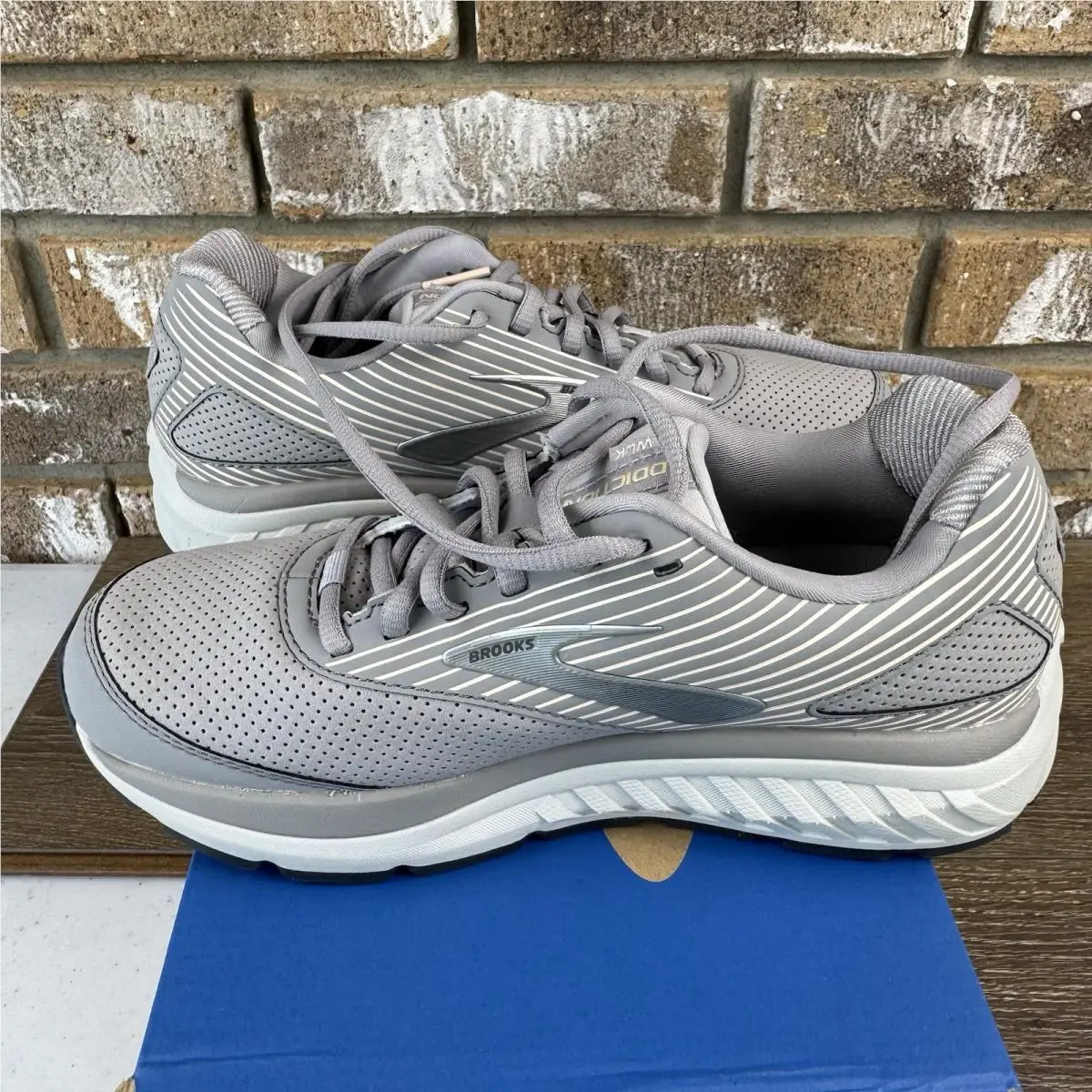 Brooks shoes - Addiction Walker Suede - Addiction Walker Suede - 1203081B007 - Gray 5