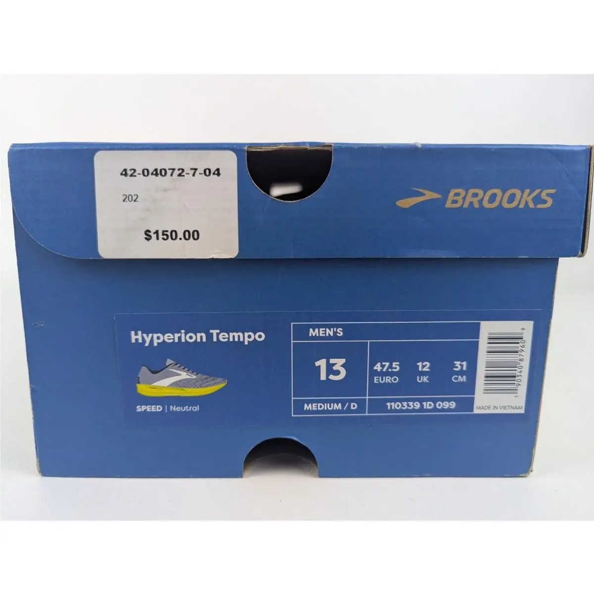 Brooks shoes - Brooks Hyperion Tempo - Hyperion Tempo - 110339 1D 099 - Gray 7