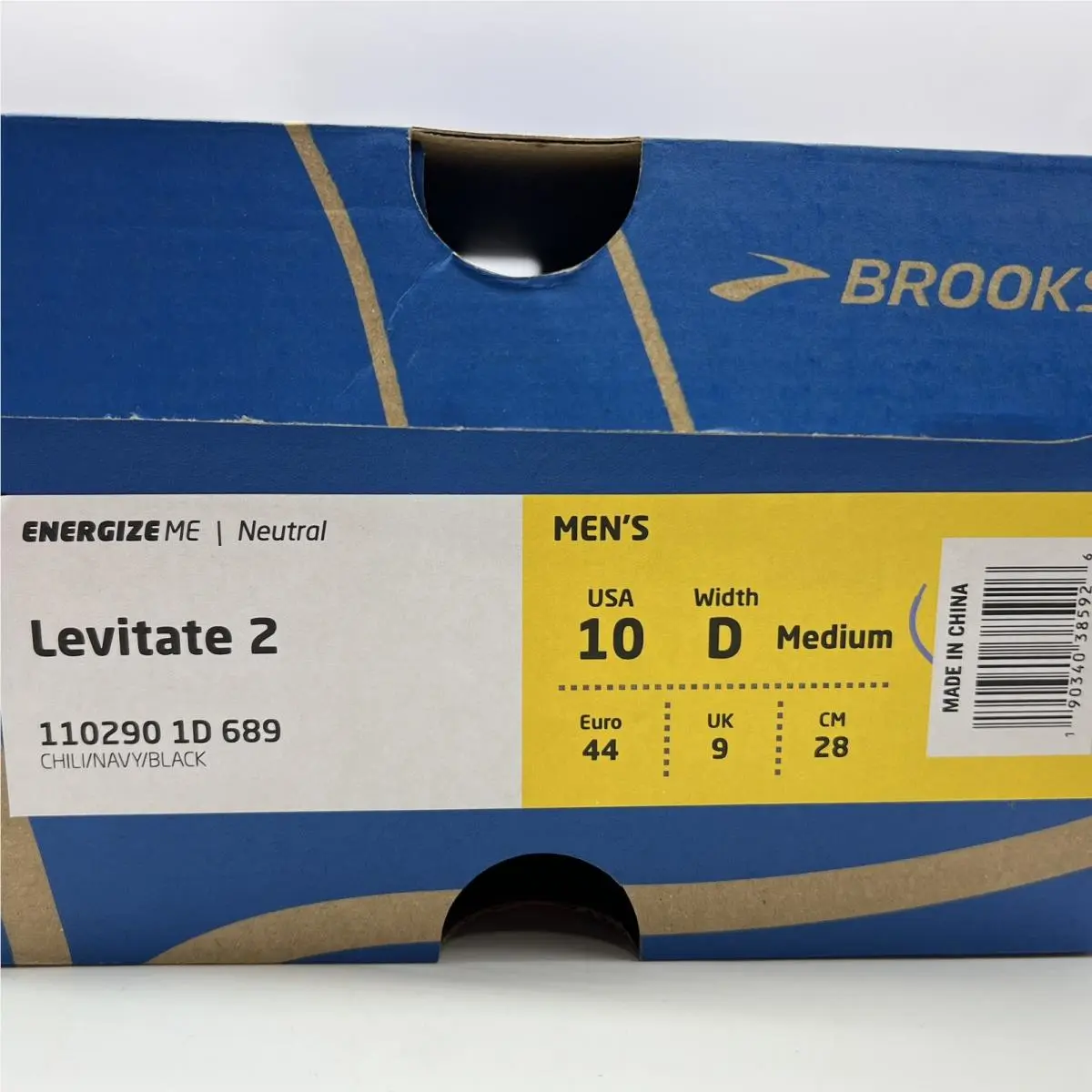 Brooks shoes - Brooks Levitate 2 - Levitate - 110290 1D 689 - Red 21