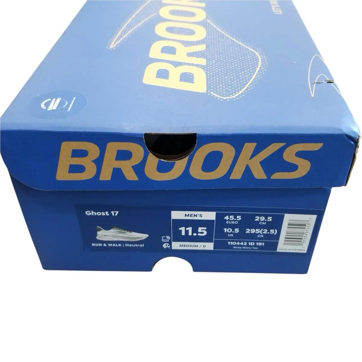 Brooks shoes - Brooks Ghost 17 - Ghost - White (UPC: 195394674507) 6