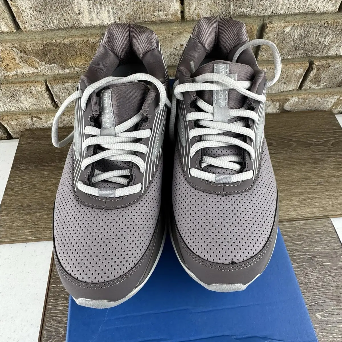 Brooks shoes - Addiction Walker Suede - Addiction Walker Suede - 1203081B094 - Gray 1
