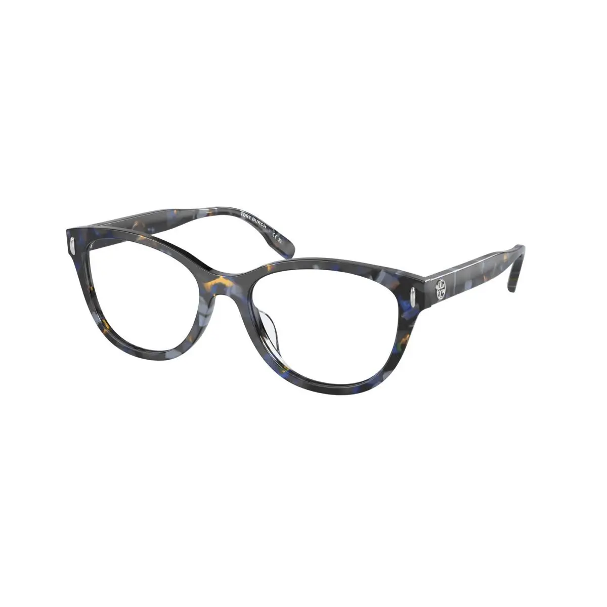 TY 2137 U Blue Tortoise 1957 Size 51 Eyeglasses by Tory Burch