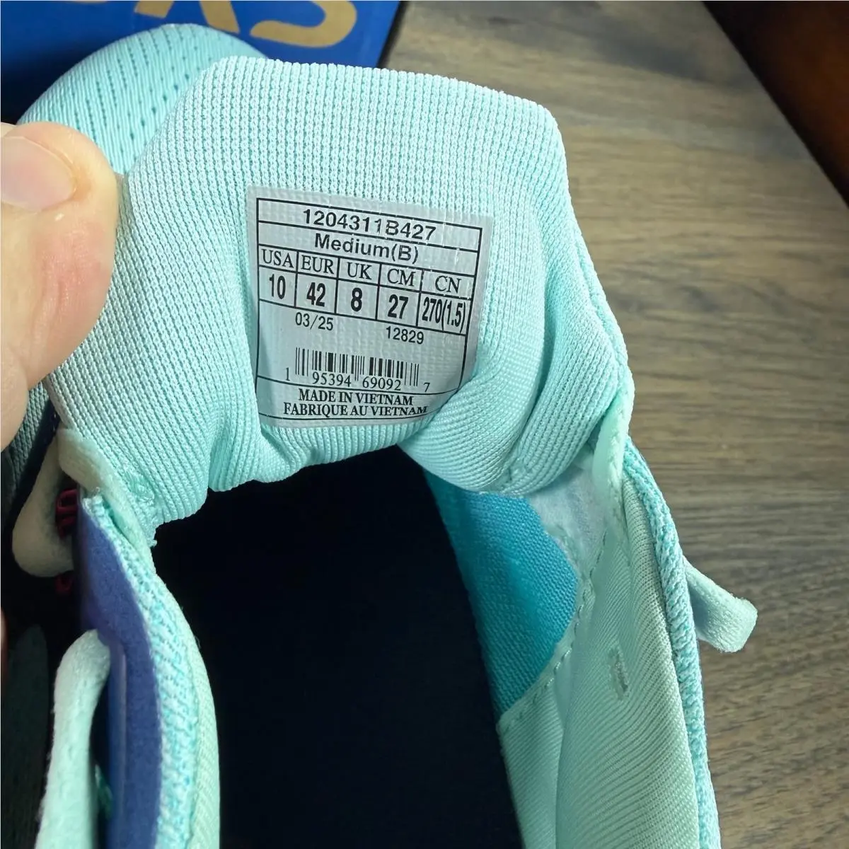 Brooks shoes - Brooks Ghost 17 - Ghost - 1204311B427 - Clearwater/Navy Peony (UPC: 195394690927) 12