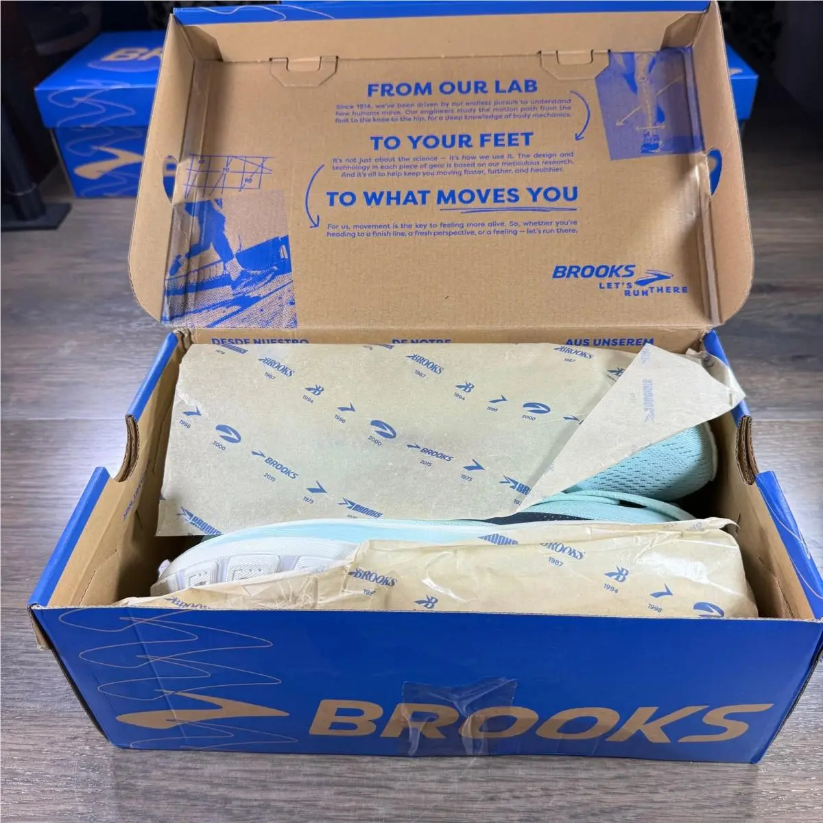 Brooks shoes - Brooks Ghost 17 - Ghost - 1204311B427 - Clearwater/Navy Peony (UPC: 195394690927) 2