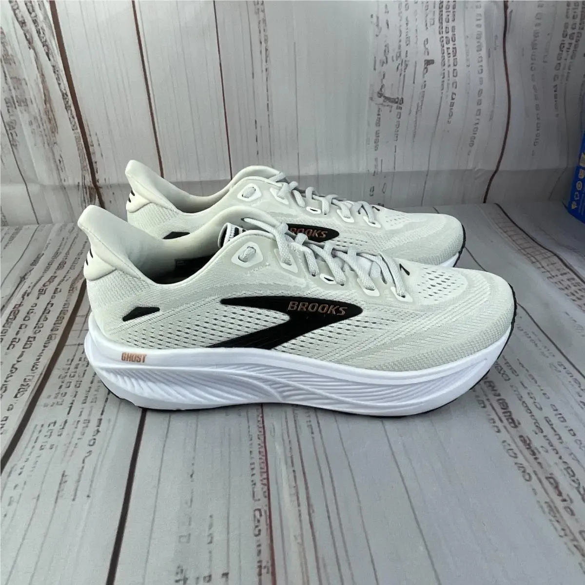 Brooks shoes - Brooks Ghost 10 - Ghost - White (UPC: 195394872620) 2