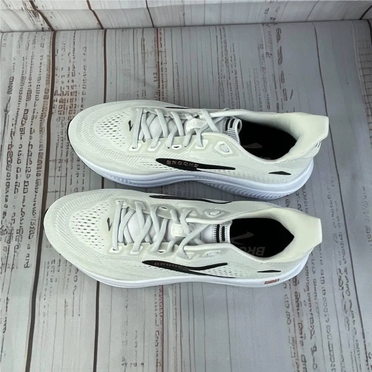 Brooks shoes - Brooks Ghost 10 - Ghost - White (UPC: 195394872620) 5