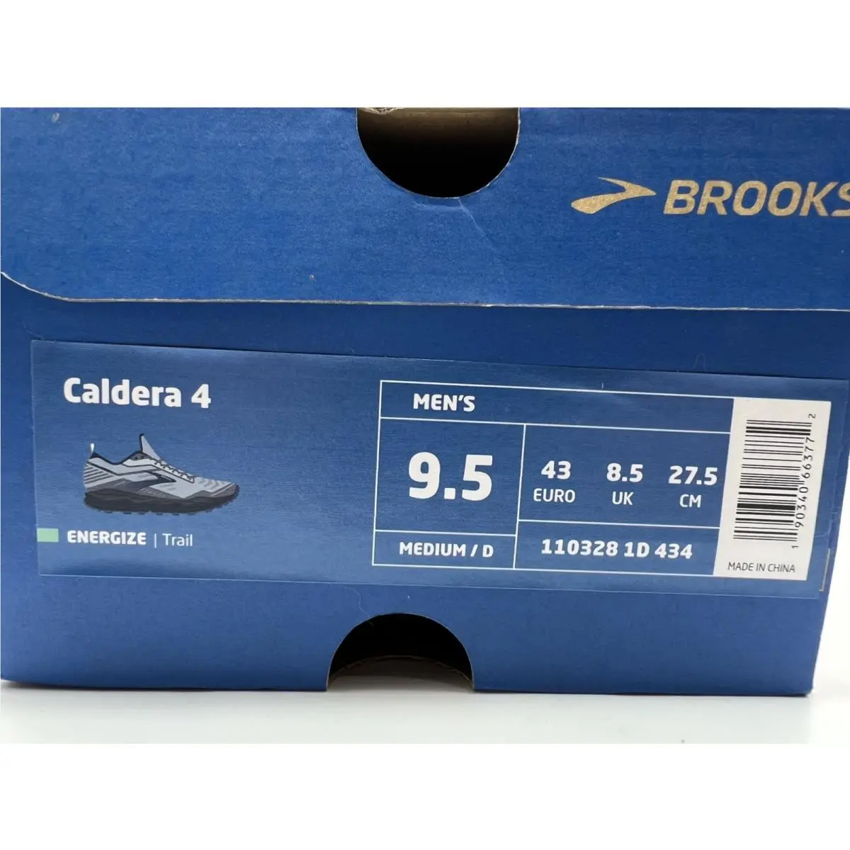 Brooks shoes - Brooks Caldera - Caldera - 110354-1D-041 - Blue, Manufacturer: Blue, Black, Orange 22