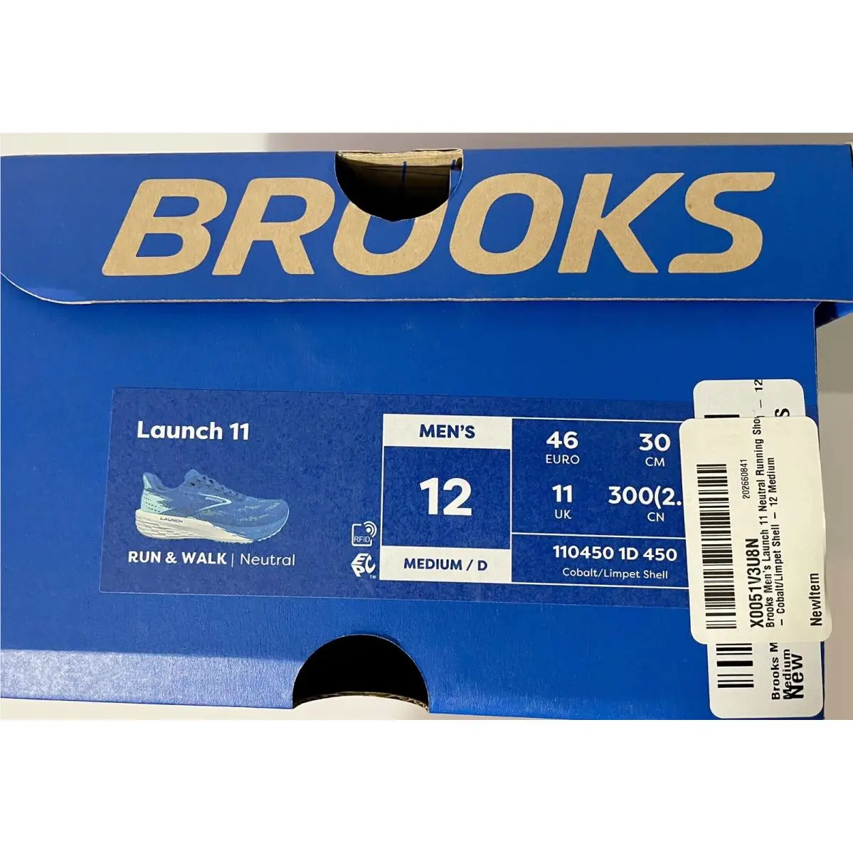 Brooks shoes - Brooks Launch 11 - Launch - 110450 1D 450 - Blue 3