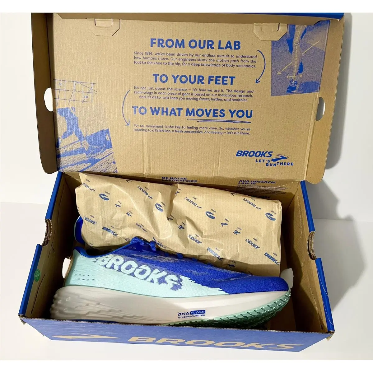 Brooks shoes - Brooks Launch 11 - Launch - 110450 1D 450 - Blue 2
