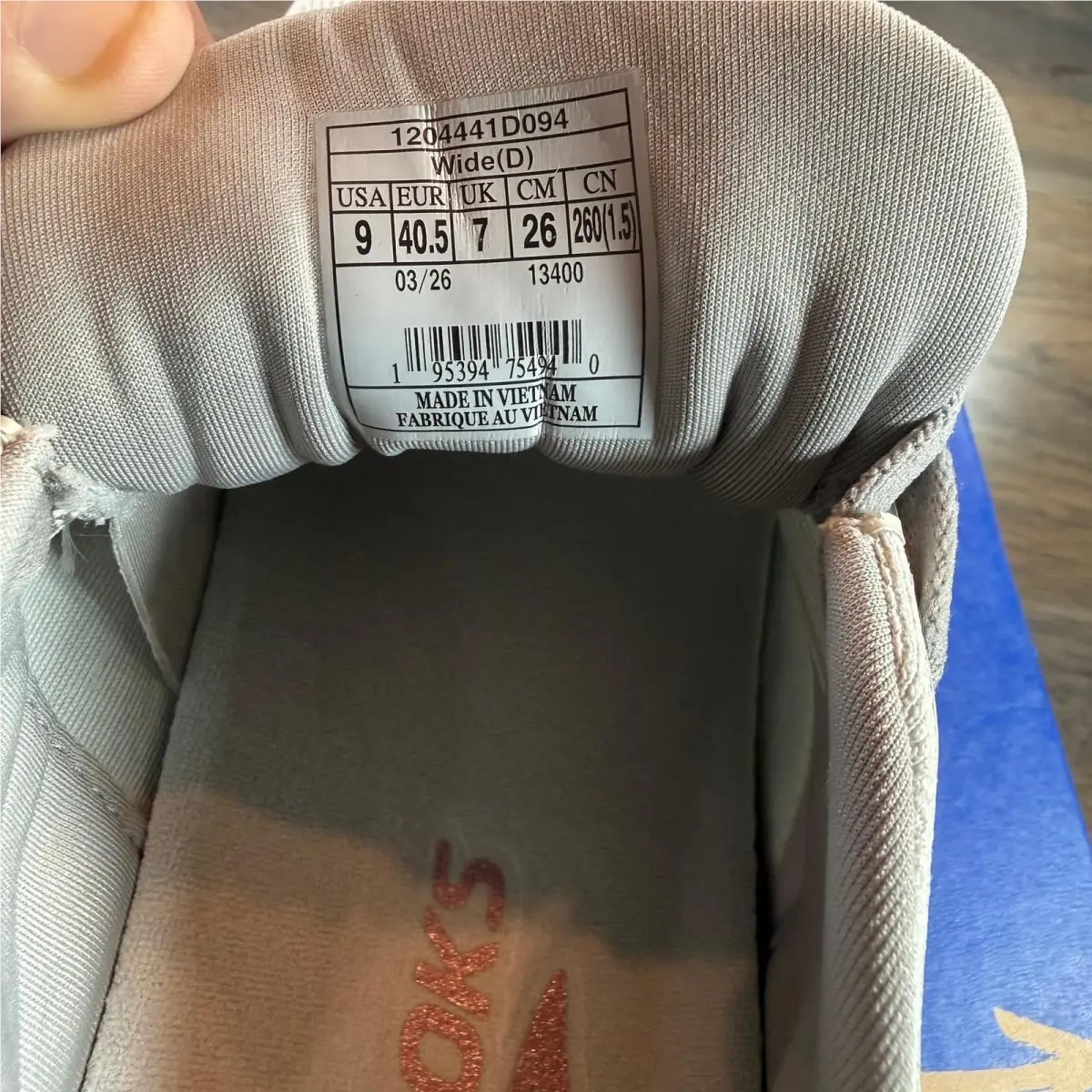 Brooks shoes - Ariel GTS 26 - Ariel GTS - 120444 1D 094 - Oyster Mushroom / Alloy / Pink (UPC: 195394754940) 10