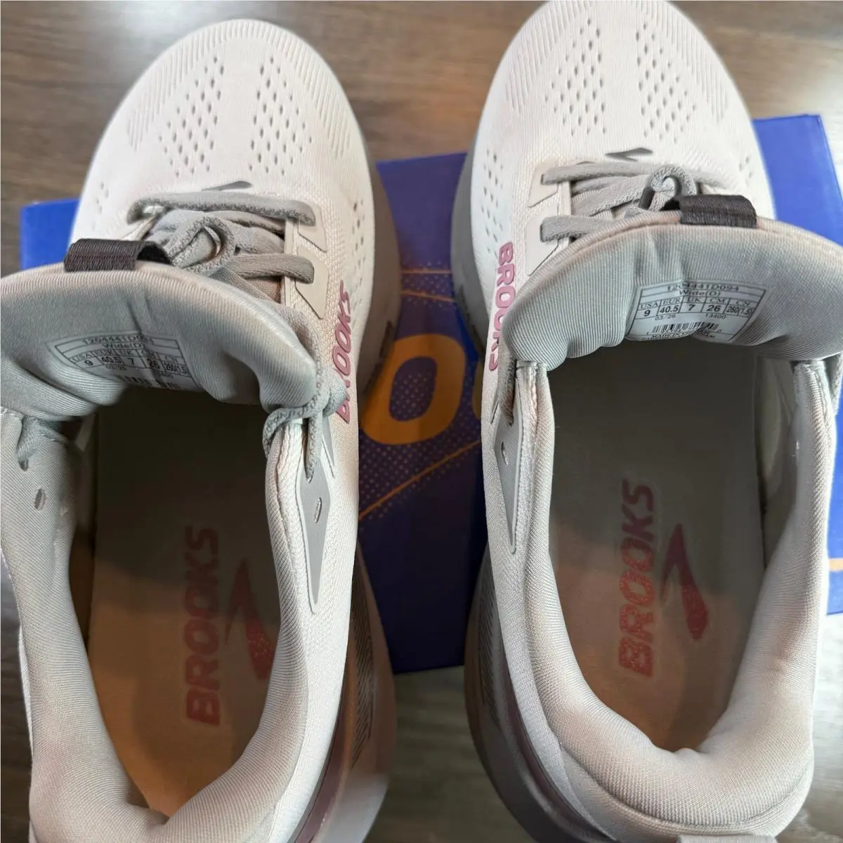 Brooks shoes - Ariel GTS 26 - Ariel GTS - 120444 1D 094 - Oyster Mushroom / Alloy / Pink (UPC: 195394754940) 12