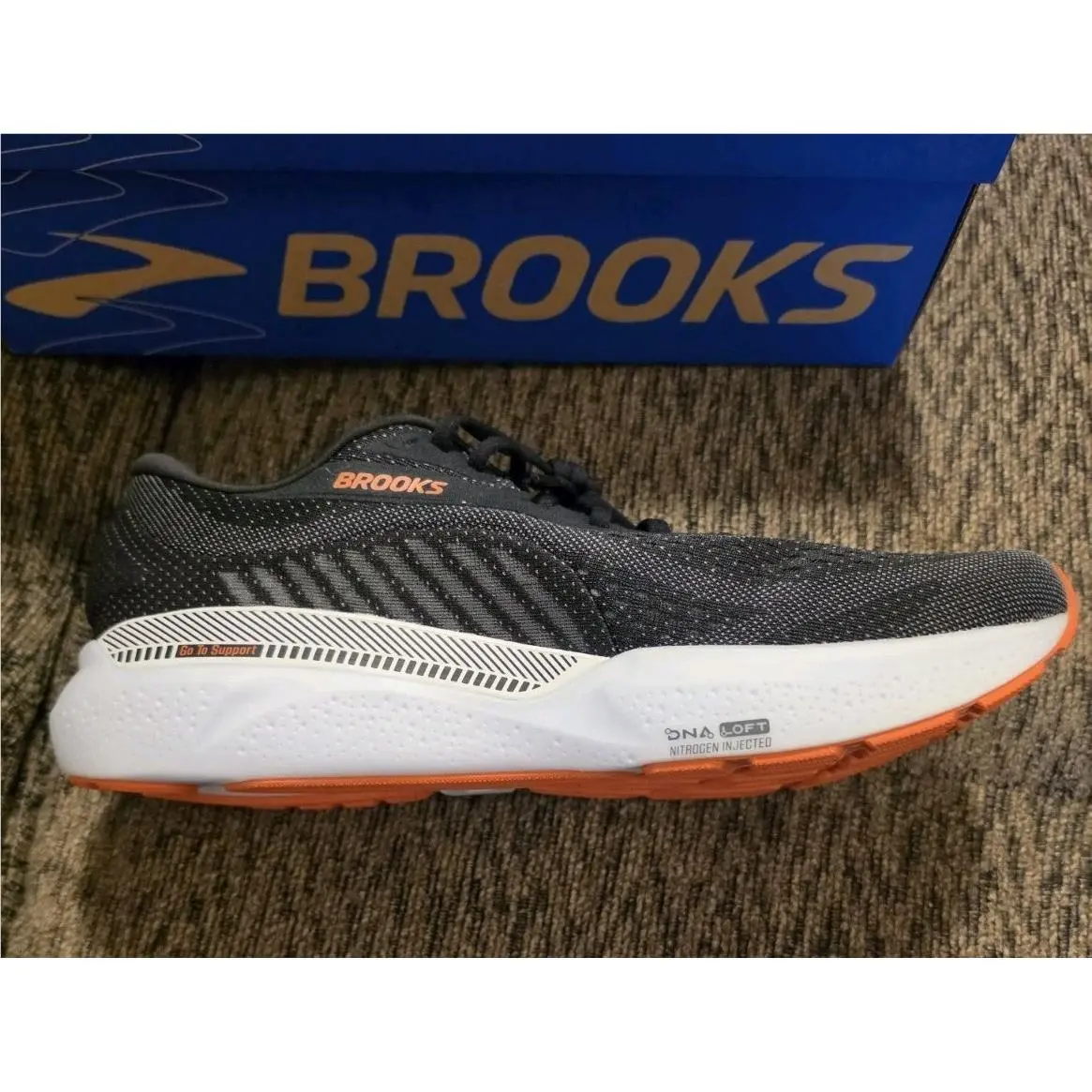Brooks shoes - 1104371D458 - Black, Grey 4