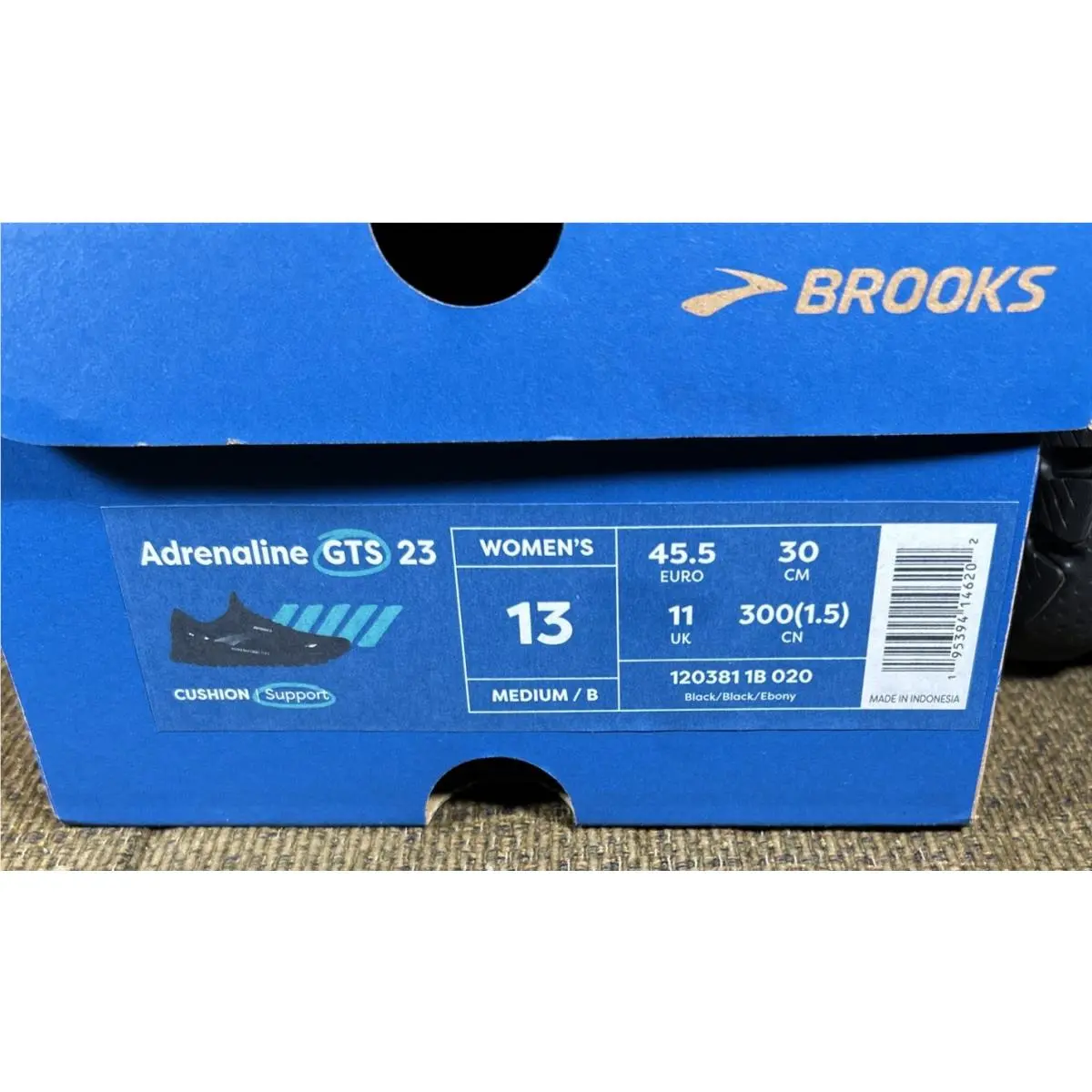 Brooks shoes - Brooks Adrenaline GTS 23 - Adrenaline GTS - Black 5