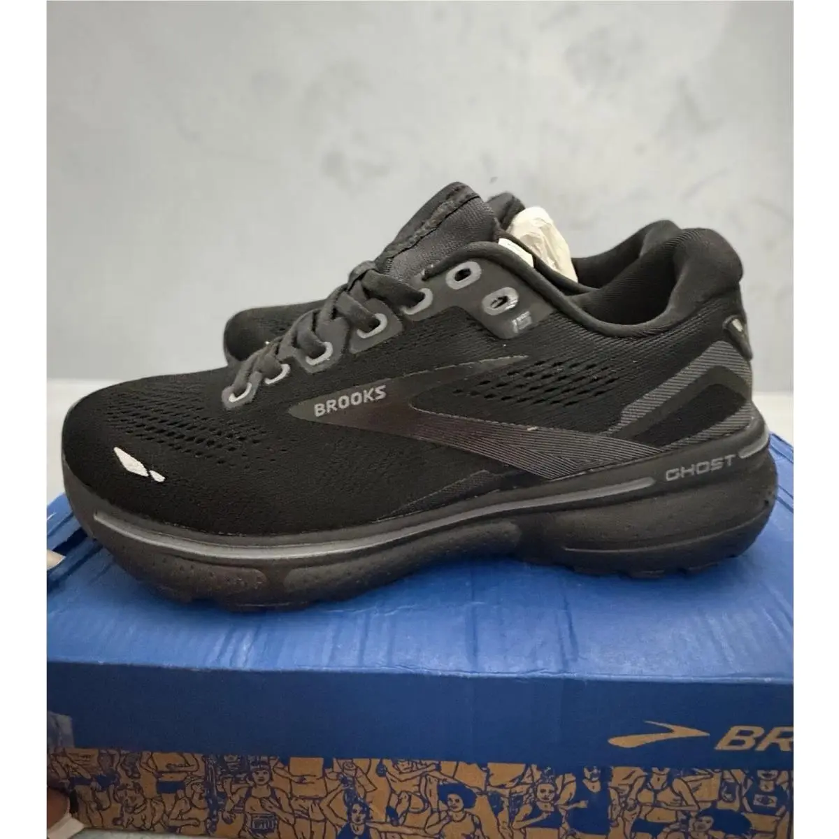 Brooks shoes - Brooks Ghost 15 - Ghost - 110393 1D 020 - Black (UPC: 195394137248) 12
