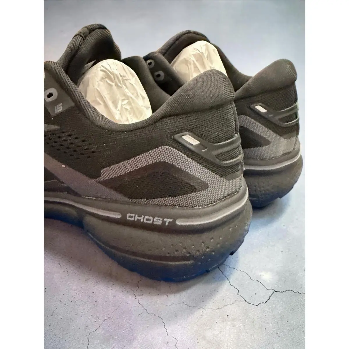 Brooks shoes - Brooks Ghost 15 - Ghost - 110393 1D 020 - Black (UPC: 195394137248) 14