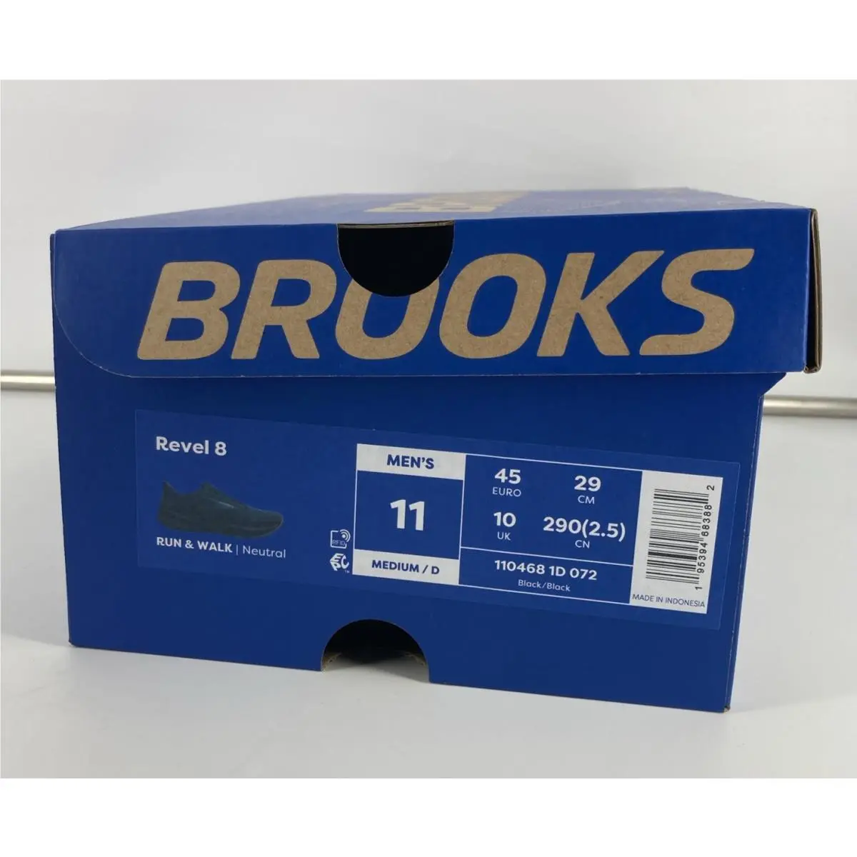 Brooks shoes - Revel 8 - Revel - 1104681D072110 - Black (UPC: 195394683882) 9